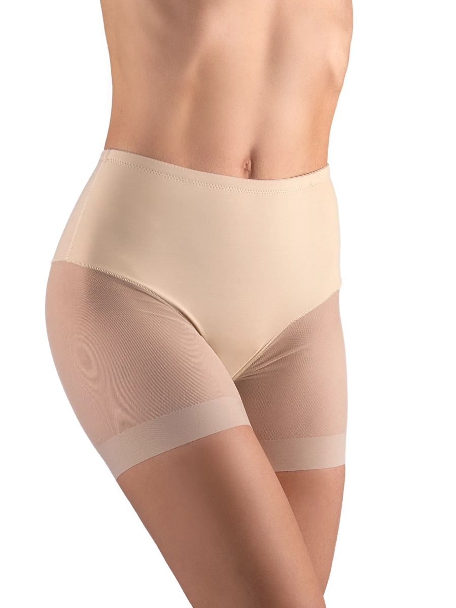 Figi modelujące z nogawkami – wyszczuplające majtki na uda i brzuch 