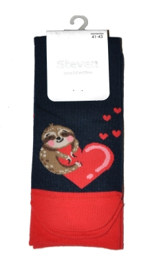Skarpety Steven art.136 Serca męskie 41-46