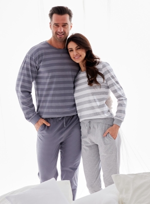 Piżama Cornette 117/160 Loose 9 dł/r męska S-2XL