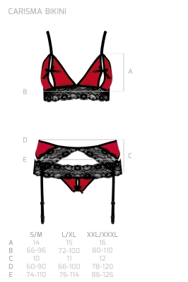 CARISMA BIKINI red