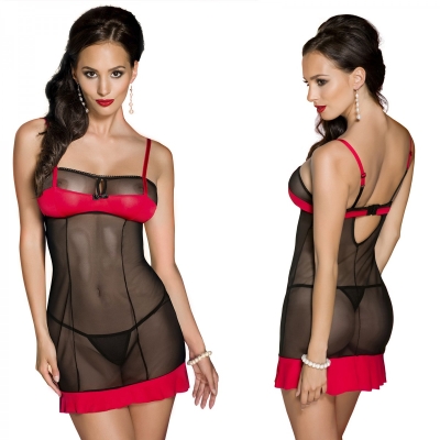 CELIA CHEMISE red