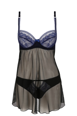 GISELE CHEMISE black L/XL