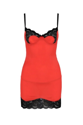 POLINA CHEMISE red
