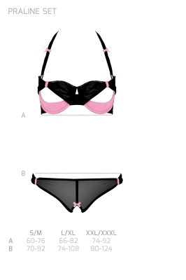 PRALINE SET black