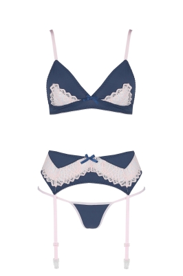 SELINA SET navy blue