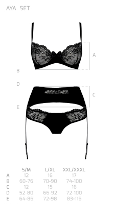 AYA SET black