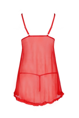 ZAFIRA CHEMISE red