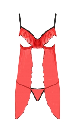 CHERRY CHEMISE red