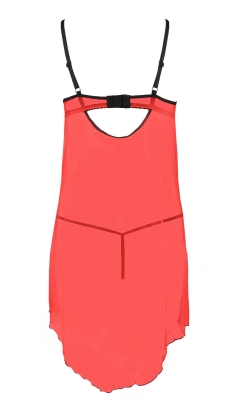 CHERRY CHEMISE red