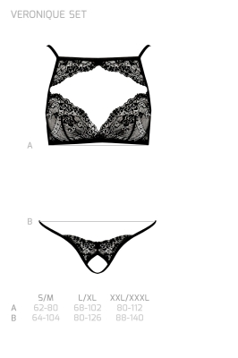VERONIQUE SET black
