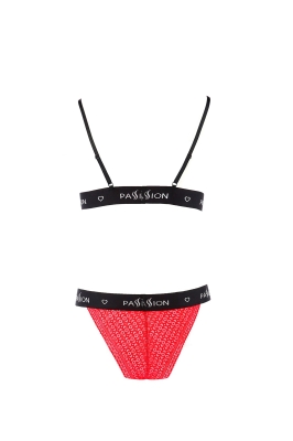 GLAMISS SET red/black