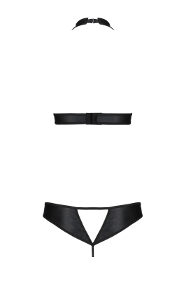MALWIA SET WITH OPEN BRA black