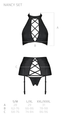 NANCY SET black