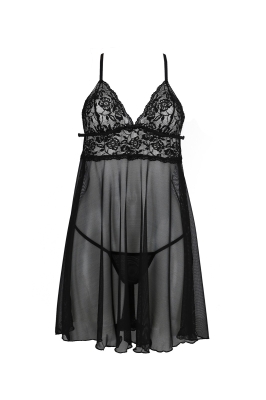 LESLIE CHEMISE black