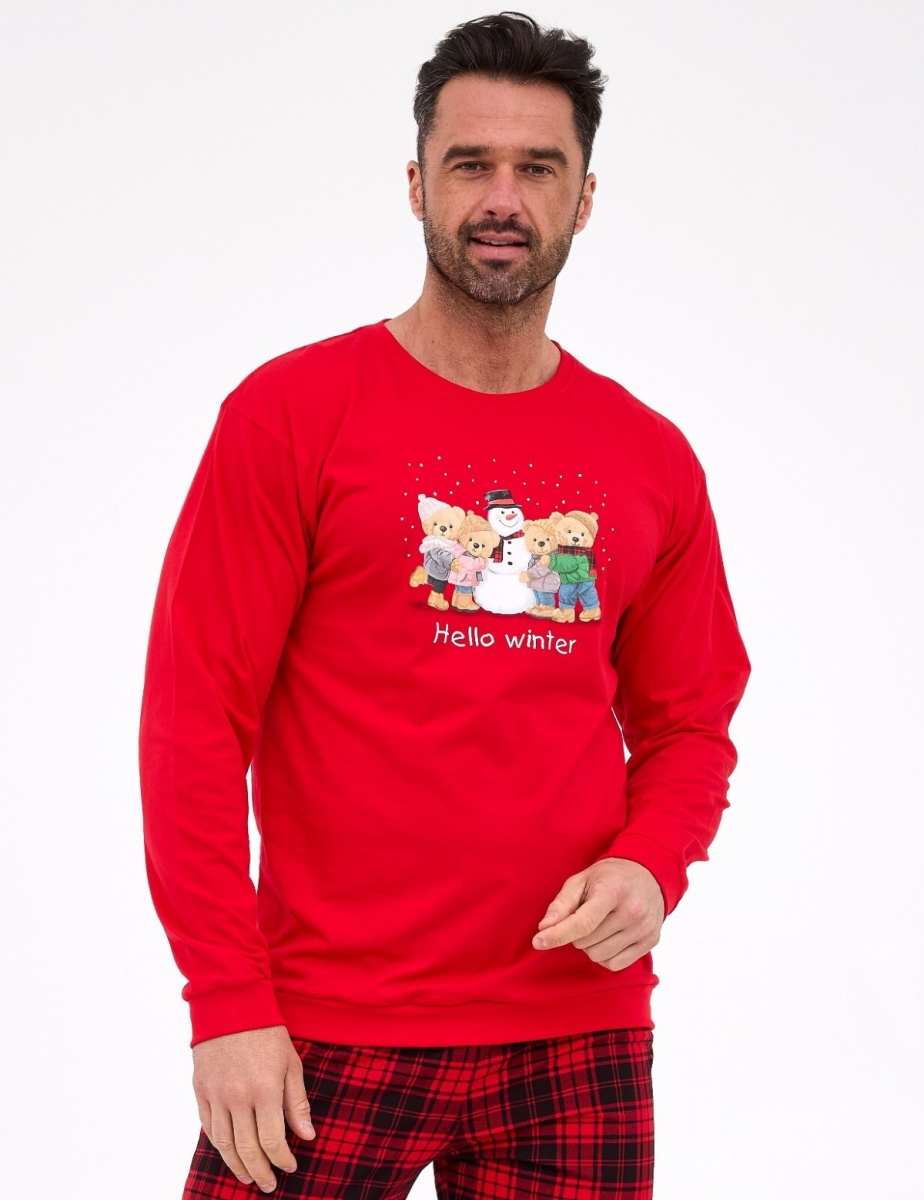 Piżama męska Cornette Winter M-2XL