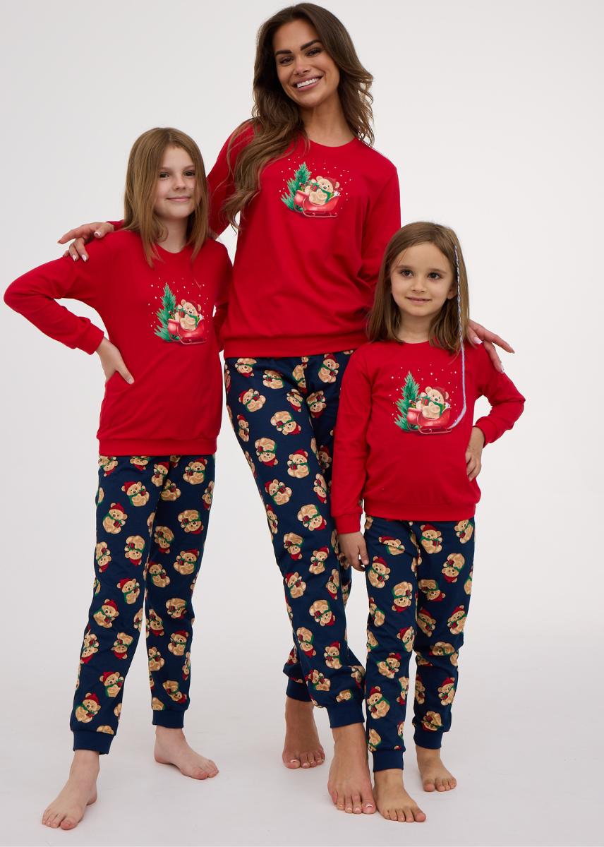 Piżama dziewczęca  Cornette Teddy