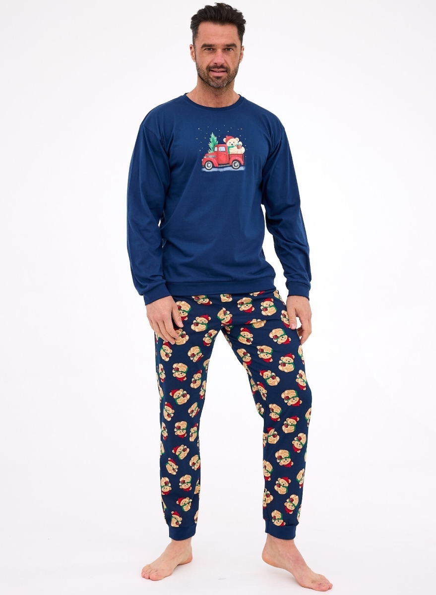 Piżama męska  Cornette Teddy S-2XL