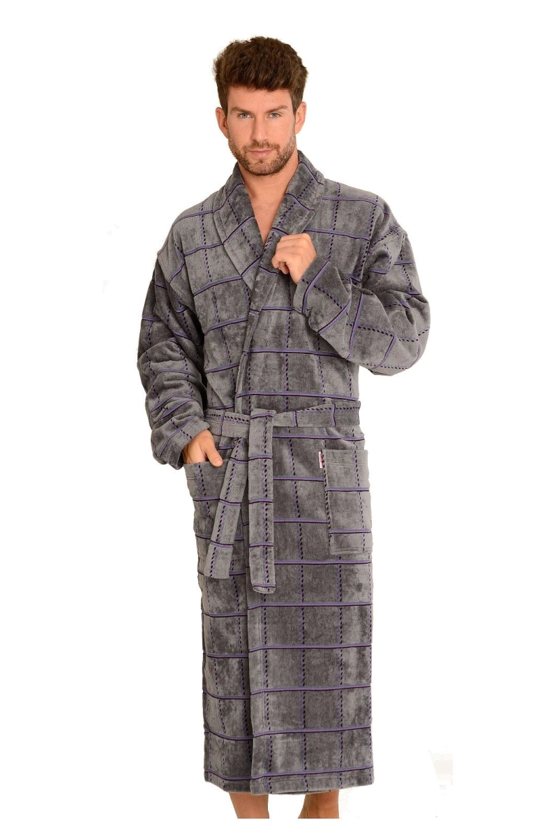 Szlafrok De Lafense 803 M-2XL męski