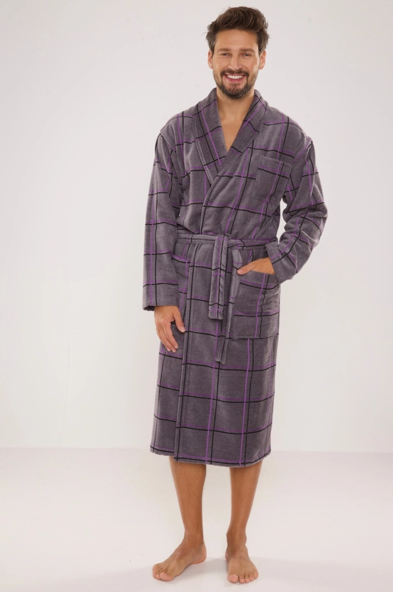 Szlafrok De Lafense 803 M-2XL męski
