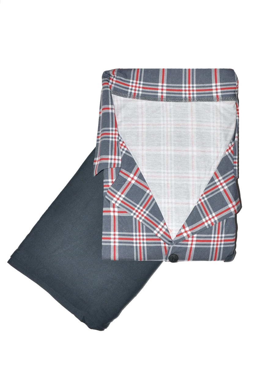 Piżama Cornette 114 dł/r 3XL-5XL męska rozpinana