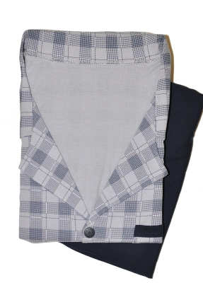 Piżama Cornette 114 dł/r 3XL-5XL męska rozpinana