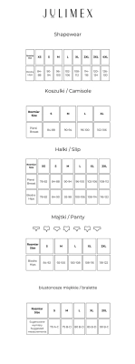 Body Julimex Shapewear Pod Biust 219 S-3XL