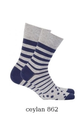 Skarpety Gatta U94.N03 Perfect Man Casual wzorowane 39-47