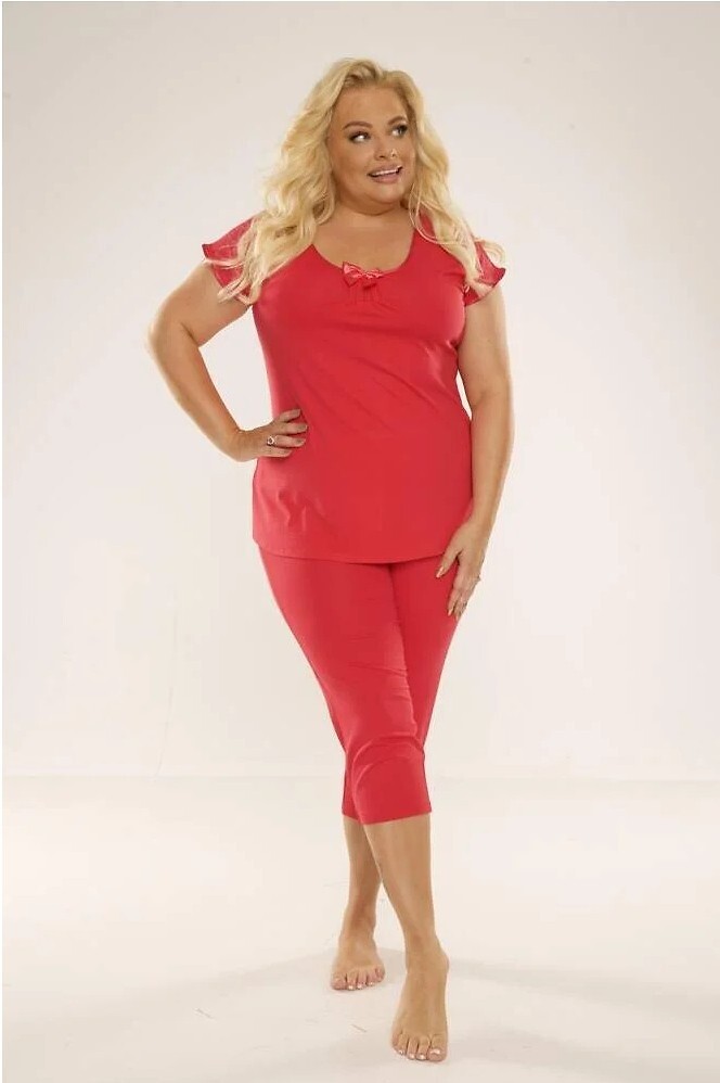 Piżama De Lafense 889 Visa kr/r 3XL-4XL