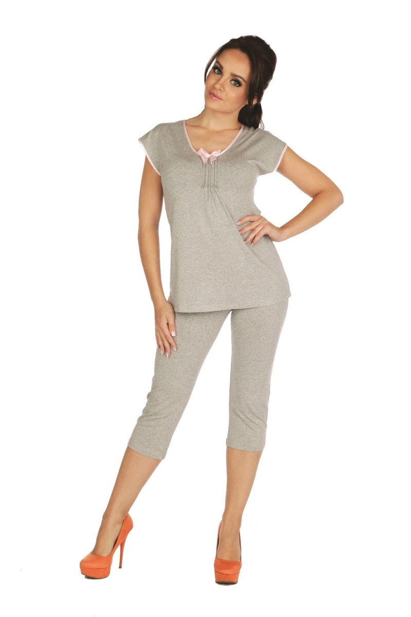 Piżama De Lafense 889 Visa kr/r 3XL-4XL