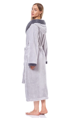 Szlafrok L&L 9145 Hft długi S-2XL damski