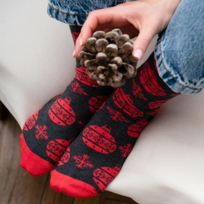 Skarpety Steven art.136 Świąteczne męskie 41-46