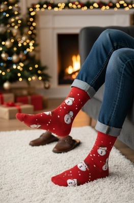 Skarpety Steven art.136 Świąteczne męskie 41-46