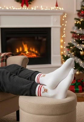 Skarpety Steven art.136 Świąteczne męskie 41-46