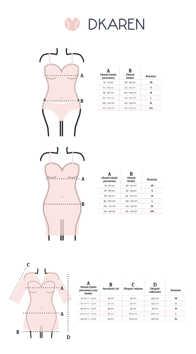 Podomka DKaren Adela XS-2XL