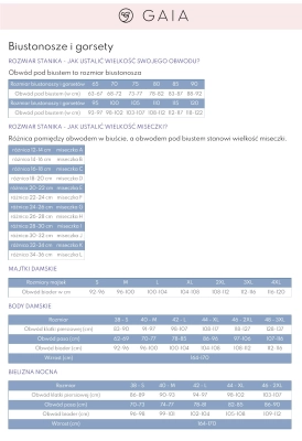 Biustonosz semi soft Gaia BS 931 Veronika 2
