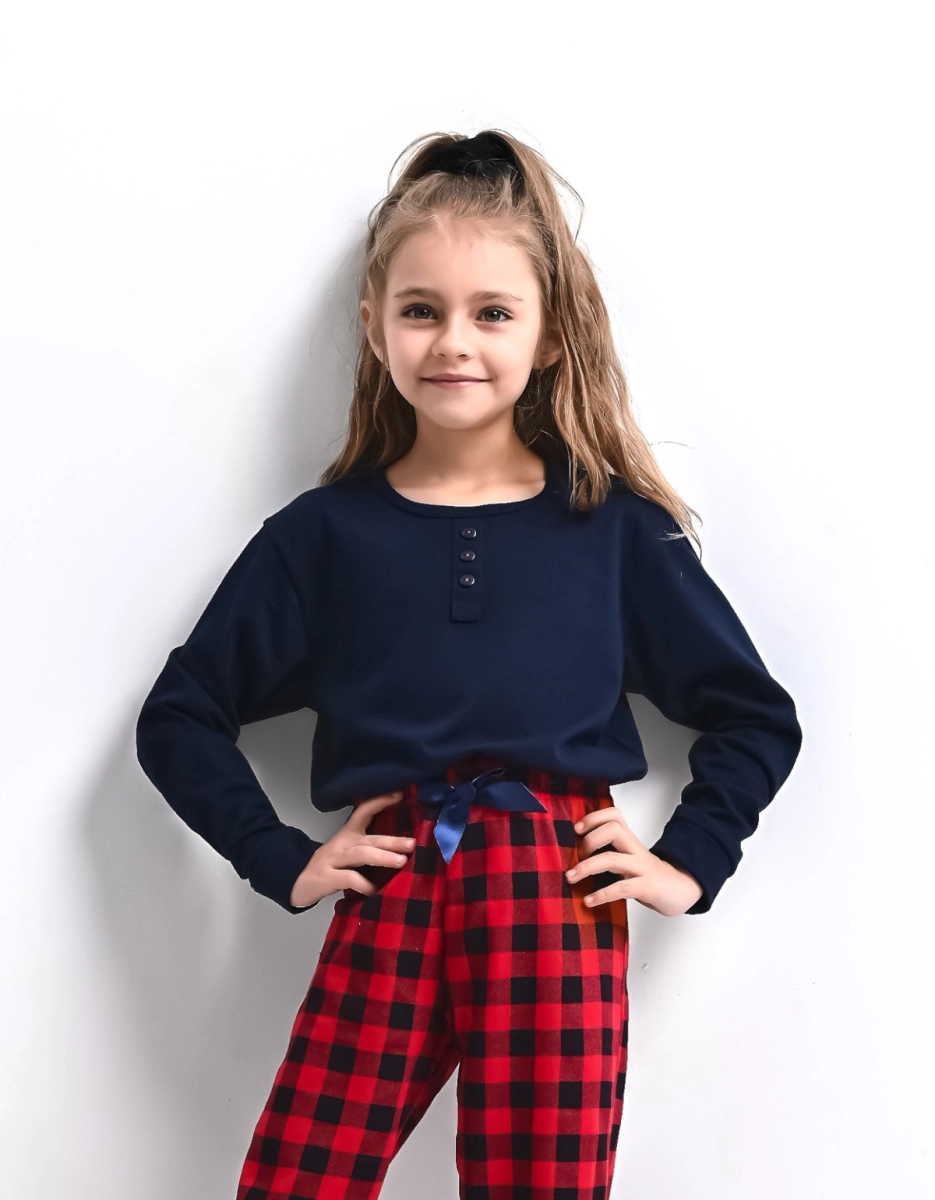 Piżama Sensis Bonnie Kids Girls dł/r 110-128