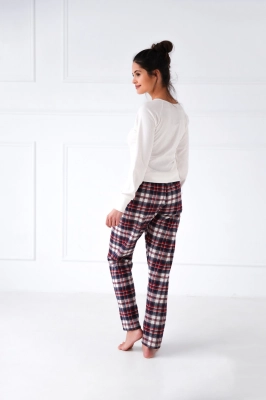 Piżama Sensis Mollie Interlock/Flanela dł/r S-XL
