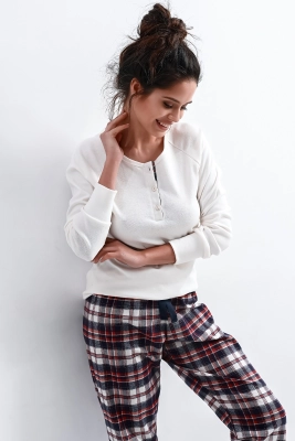 Piżama Sensis Mollie Interlock/Flanela dł/r S-XL