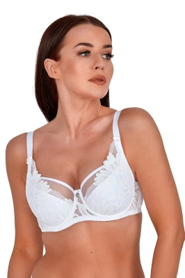 Biustonosz semi soft Gaia BS 1134 Keto Biały