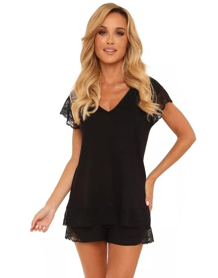Piżama De Lafense 625 Dagmara kr/r 3XL-4XL