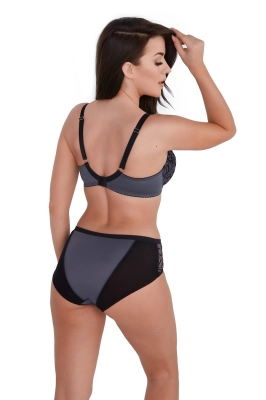 Biustonosz semi soft Gaia BS 1213 Adaline Grafitowy