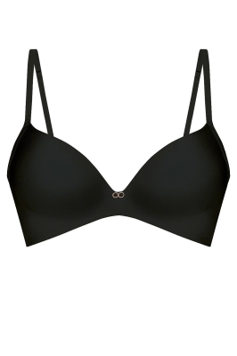 Biustonosz push-up bez fiszbin Mefemi Amelia Czarny