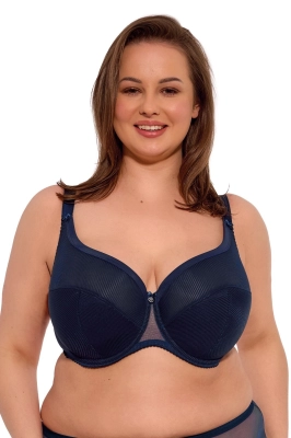 Biustonosz semi soft Gaia BSM 1058 Sonia Granatowy Maxi