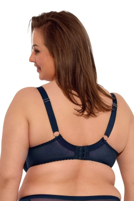Biustonosz semi soft Gaia BSM 1058 Sonia Granatowy Maxi
