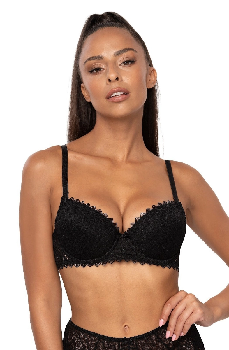 Biustonosz push-up Mat M-3802/11 Elif Czarny