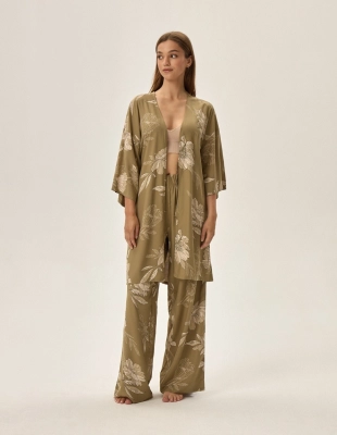 Szlafrok Henderson Ladies 41872 Fleur S-2XL