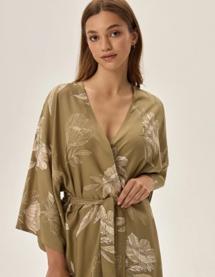 Szlafrok Henderson Ladies 41872 Fleur S-2XL