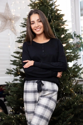 Piżama Sensis Blanche dł/r S-XL