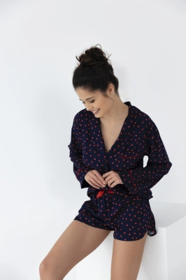 Piżama Sensis Maisie dł/r S-XL rozpinana