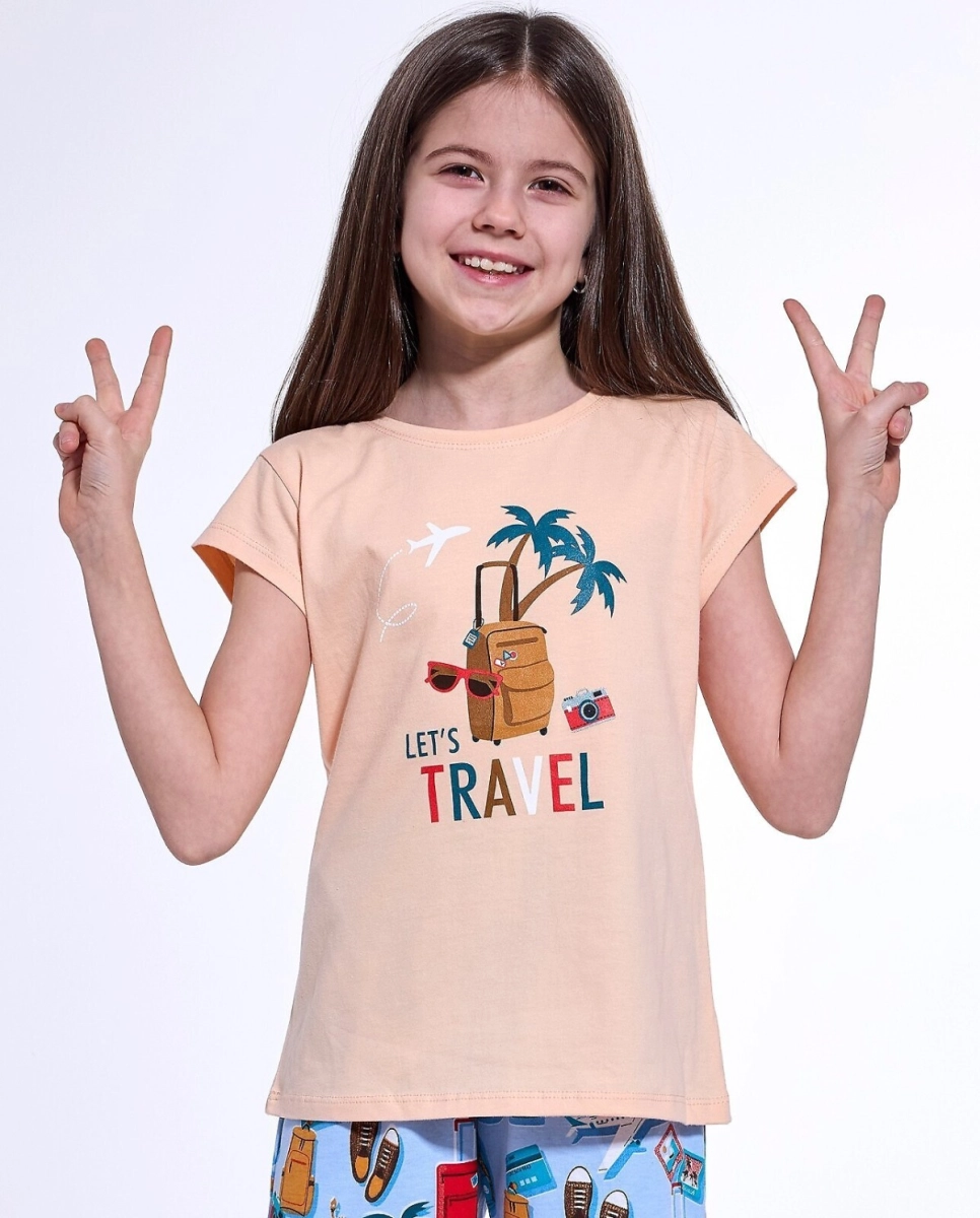 Piżama Cornette Kids Girl 787/110 Travel 2 86-128